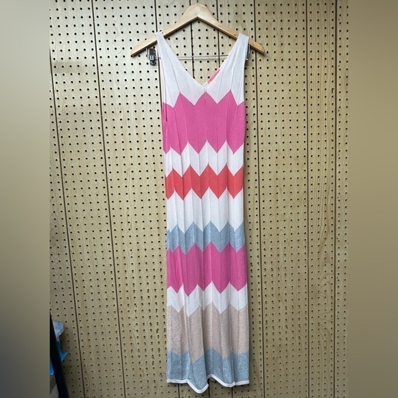 - Vilagallo Zig Zag Dress - Picture 1 of 7